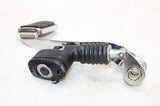 2007 HARLEY-DAVIDSON STREET GLIDE FLHX OEM RIGHT REARSET BRAKE PEDAL W MASTER