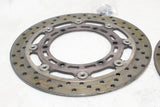 01-02 YAMAHA FZ1 OEM FRONT LEFT RIGHT BRAKE ROTORS DISCS