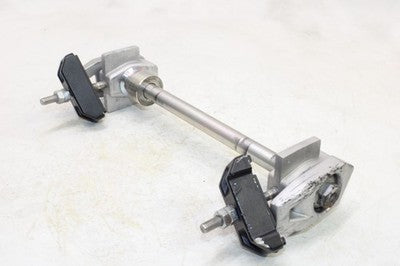 2024 CF-MOTO 450SS OEM REAR AXLE BACK WHEEL RIM PIVOT BOLT AXEL W SLIDERS