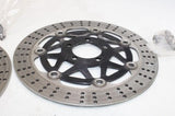 95-96 KAWASAKI NINJA ZX6R ZX600F OEM FRONT LEFT RIGHT BRAKE ROTORS DISCS