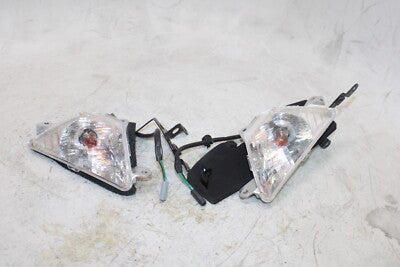 18-23 KAWASAKI NINJA 400 OEM FRONT LEFT RIGHT TURN SIGNALS LIGHT INDICATORS