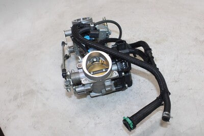 14-15 SUZUKI VSTROM 1000 DL1000A ABS OEM MAIN FUEL INJECTORS / THROTTLE BODIES