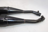 92-05 KAWASAKI NINJA 250R EX250F OEM EXHAUST PIPE MUFFLER SLIP ON CAN PAIR