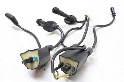 88-91 HONDA HAWK GT 650 OEM IGNITION COILS COIL SPARK PLUG CAPS