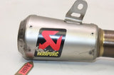 15-25 YAMAHA YZF R3 EXHAUST PIPE MUFFLER SLIP ON CAN SILENCER AKRAPOVIC