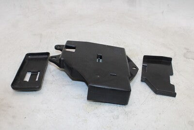 1981 HONDA CX500C OEM PLASTIC TOOL BOX TRAY HOLDER COVER SET