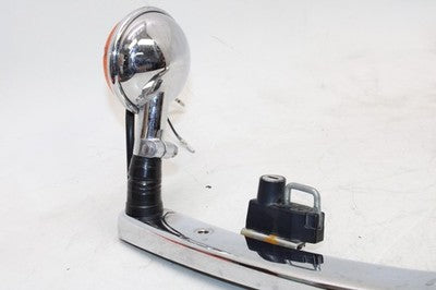 2002 YAMAHA V STAR 650 XVS650A CLASSIC OEM LEFT REAR SEAT GRAB BAR W TURN SIGNAL
