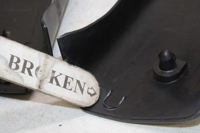 00-02 KAWASAKI NINJA ZX6R ZX600J OEM FRONT UPPER COWL COVER PAIR