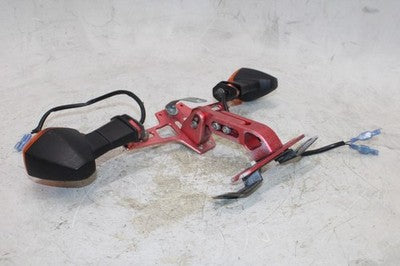 2007 KAWASAKI NINJA 650R FENDER ELIMINATOR BRACKET W TURN SIGNAL PAIR