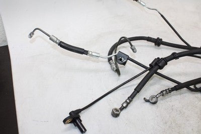 13-16 KAWASAKI NINJA 650 EX650F OEM FRONT REAR BACK ABS HOSE SET LINES HOSES