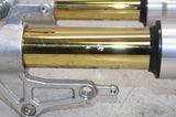 2003 DUCATI 999 OEM COMPLETE FRONT END FORKS SUSPENSION HANDLEBARS TRIPLE TREE