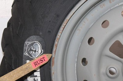 2001 HONDA RANCHER 350 TRX350FM 4X4 S OEM RIGHT FRONT WHEEL RIM W TIRE