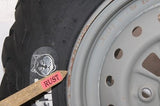 2001 HONDA RANCHER 350 TRX350FM 4X4 S OEM RIGHT FRONT WHEEL RIM W TIRE