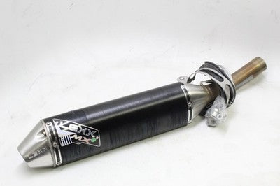 2011 KAWASAKI KLR650 EXHAUST PIPE MUFFLER SLIP ON CAN SILENCER LEXX