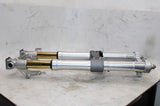 2003 DUCATI 999 OEM COMPLETE FRONT END FORKS SUSPENSION HANDLEBARS TRIPLE TREE
