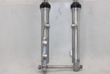 1980 SUZUKI GS250T OEM FRONT FORKS SHOCK SUSPENSION END COMPLETE TRIPLE TREE