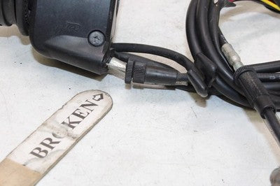 2011 KAWASAKI VERSYS 650 KLE650CF OEM RIGHT CLIP ON HANDLE KILL OFF START SWITCH