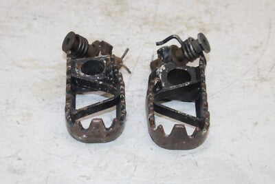 1992 KAWASAKI KX250 OEM LEFT RIGHT FOOT RESTS PEGS
