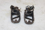 1992 KAWASAKI KX250 OEM LEFT RIGHT FOOT RESTS PEGS