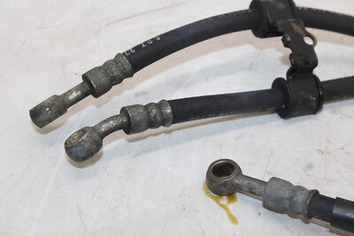 1998 SUZUKI GSXR600 OEM FRONT BRAKE CALIPER HOSES LINES W REAR HOSE