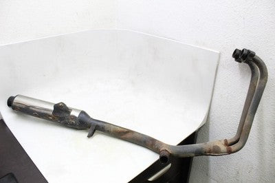 1994 SUZUKI KATANA 600 GSX600F OEM LEFT EXHAUST PIPE MUFFLER SLIP ON SILENCER