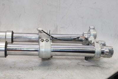 1999 TRIUMPH SPEED TRIPLE T509 OEM COMPLETE FRONT END FORKS TRIPLE TREE