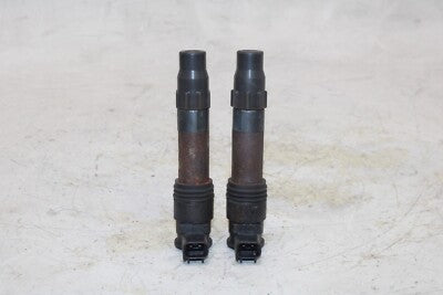 13-17 KAWASAKI NINJA 300 EX300B OEM IGNITION COILS COIL SPARK PLUG CAPS