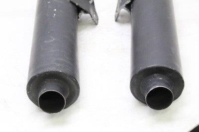 1992 KAWASAKI NINJA 600R ZX600C OEM EXHAUST PIPES MUFFLERS SLIP ON CAN SILENCER