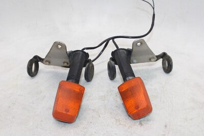 1993 SUZUKI GS500E OEM FRONT LEFT RIGHT TURN SIGNALS LIGHT INDICATORS