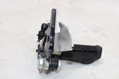 2009 Suzuki GS500F OEM RIGHT REARSET REAR SET DRIVER FOOT PEG REST STOP W PEDAL