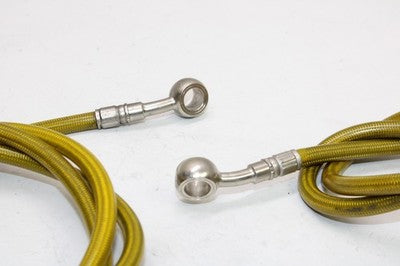 2018 KAWASAKI KLR650 BRAKE HOSE FLUID LINE SET PAIR