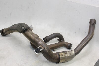 2004 DUCATI 749 OEM EXHAUST HEADER PIPES MANIFOLD
