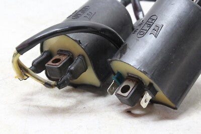 88-91 HONDA HAWK GT 650 OEM IGNITION COILS COIL SPARK PLUG CAPS