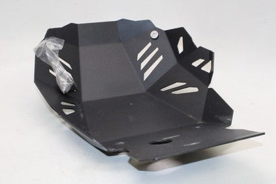 08-18 KAWASAKI KLR650 OEM BELLY CRASH COVER BRACKET PANEL