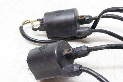 88-91 HONDA HAWK GT 650 OEM IGNITION COILS COIL SPARK PLUG CAPS