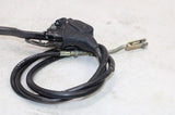 1990 SUZUKI QUADRUNNER 4WD LT4WD OEM CLUTCH LEVER W PERCH MOUNT W CABLE