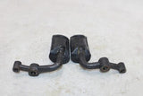 1980 SUZUKI GS250T OEM FRONT FOOT RESTS PEGS STEPS SET PAIR