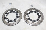 04-09 YAMAHA FZ6 OEM FRONT LEFT RIGHT BRAKE ROTORS DISCS