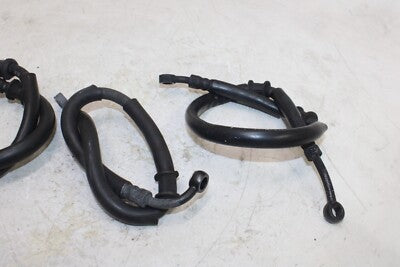 2009 YAMAHA FZ6R OEM FRONT BRAKE CALIPER HOSES LINES W REAR HOSE