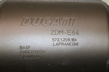 2021 DUCATI SCRAMBLER 1100 SPORT OEM EXHAUST MIDPIPE VALVE CATALYTIC CONVERTER
