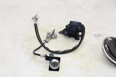 2017 KAWASAKI NINJA 650 EX650 OEM IGNITION LOCK SET W/ GAS CAP SEAT LOCK !W KEY!