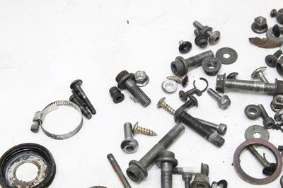 2005 YAMAHA YZF R6 OEM ENGINE MOUNTING BOLTS HARDWARE MOTOR SCREWS