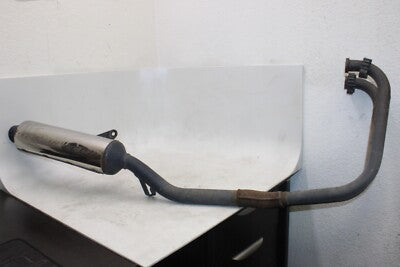 1993 SUZUKI GS500E OEM FULL EXHAUST SYSTEM HEADERS PIPE MUFFLER