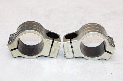 01-06 HONDA CBR600F4I OEM LEFT RIGHT CLIP ON BRACKET CLAMP SET PAIR