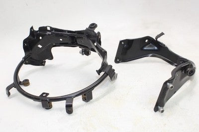 01-04 BMW F650GS DAKAR OEM UPPER FAIRING MIRROR GAUGES STAY W BRACKET