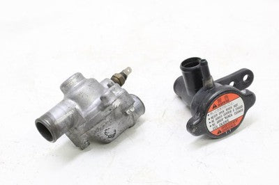 2005 KAWASAKI NINJA 250R EX250F OEM THERMOSTAT W HOUSING ASSEMBLY W RADIATOR CAP