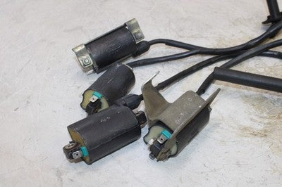 1990 HONDA VFR750F OEM IGNITION COILS COIL SPARK PLUG CAPS