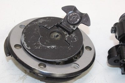 1995 KAWASAKI NINJA ZX6R ZX600F OEM IGNITION LOCK SET GAS CAP SEAT LOCK !no Key!