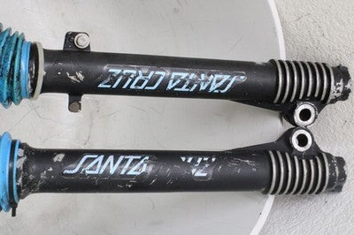 1980 YAMAHA XT250 OEM RIGHT LEFT FRONT SUSPENSION FORKS SHOCKS