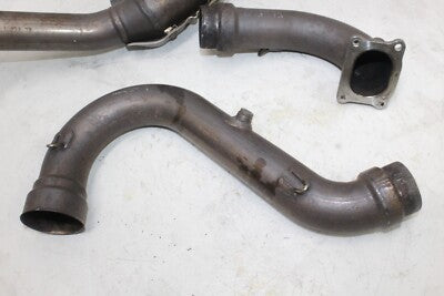 2004 DUCATI 749 OEM EXHAUST HEADER PIPES MANIFOLD